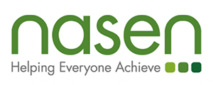 Logo: nasen, helping everyone achieve